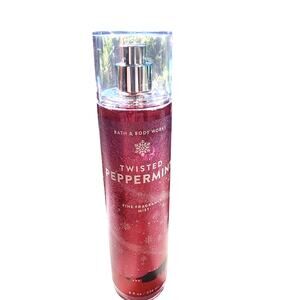 Bath & Body Works Twisted Peppermint Fine Fragrance Mist Spray Splash 8oz.